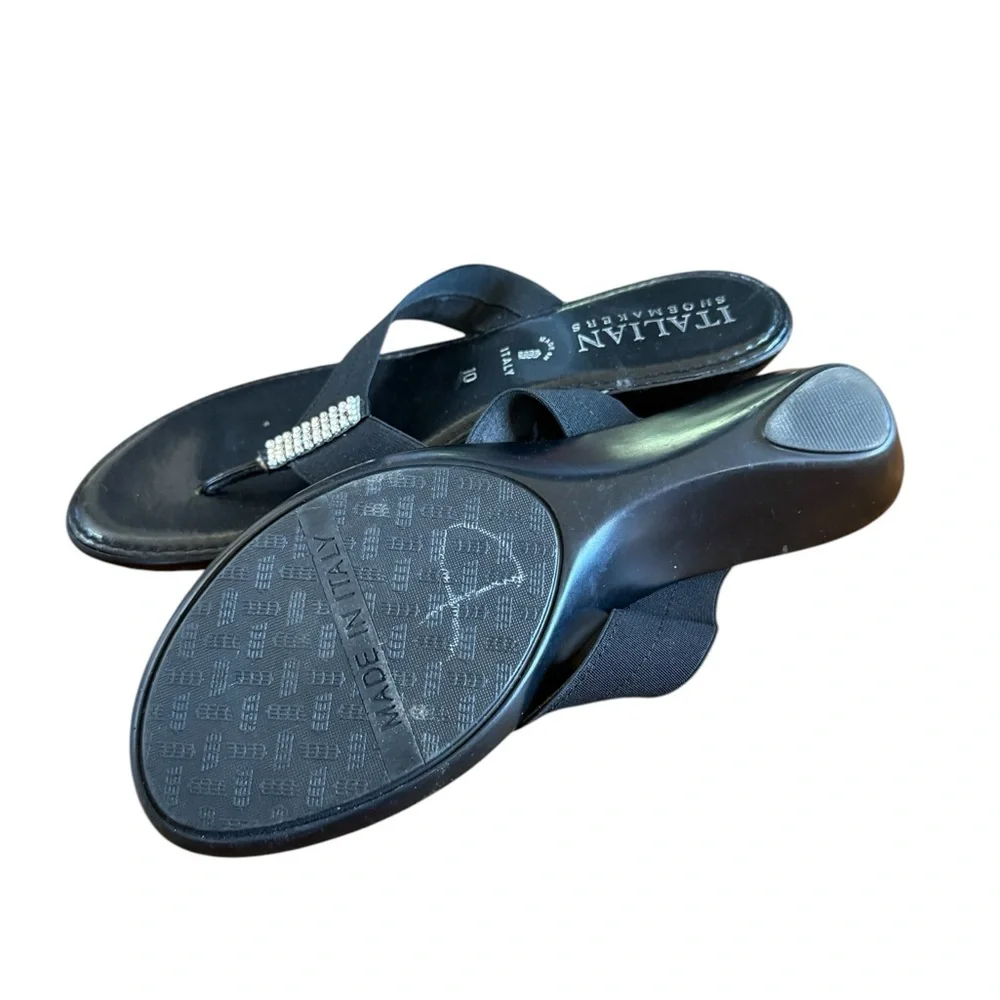 Italian Shoemakers Sandals. Size 10 - Picture 3 of 4